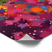 Afro Nebula Whisper – Black History-viering Poster (Hoek)