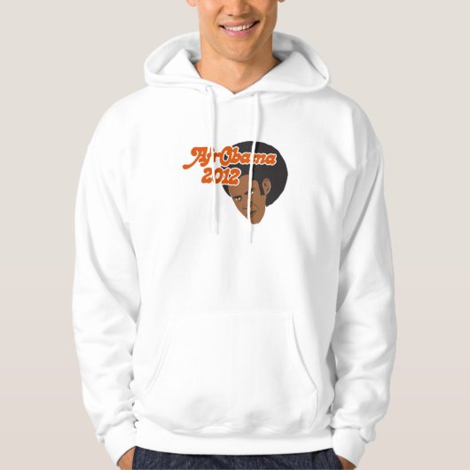 Afro Obama Hoodie (Voorkant)