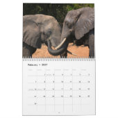 Afro Olephants 2021 Wall Agenda Kalender (Feb 2027)