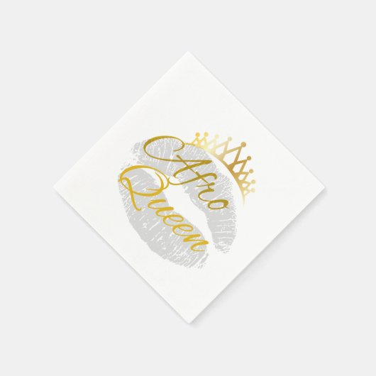 Afro Party servetten (Hoek)