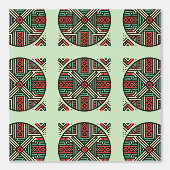 Afro patroon behang voor elke ruimte (Voorkant)