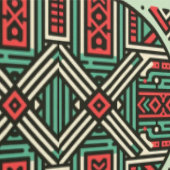 Afro patroon behang voor elke ruimte (Zoom)