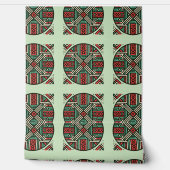 afro patten wallpaper for any space behang (Afrollen)