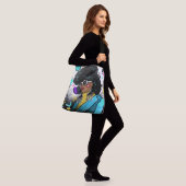 Afro Pick Crossbody Tas (Op model)