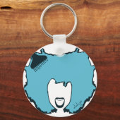 Afro Pick Sleutelhanger (Voorkant)