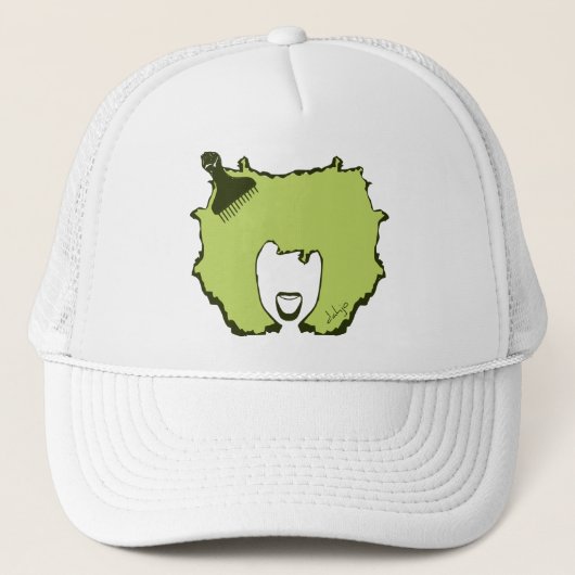 Afro Pick Trucker Pet (Voorkant)