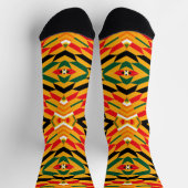 Afro Pop Cairo Kente Print Sokken (Top)