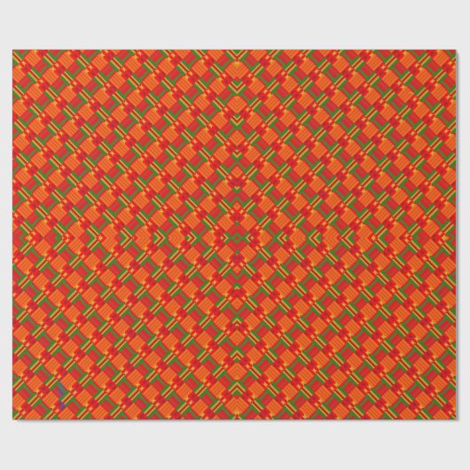 Afro Pop hoogste leidinggevende van het centrum —  Cadeaupapier (Vlak)