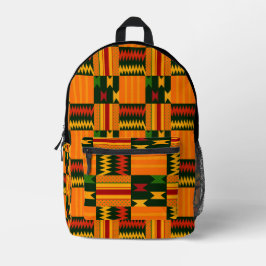 Afro Pop Kente Basics Cut and Sew Bag Bedrukte Rugzak