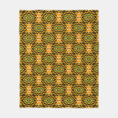 Afro Pop Kente Fleece Blanket (Voorkant)