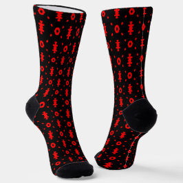 Afro Pop Modern Mudcloth Socks Sokken