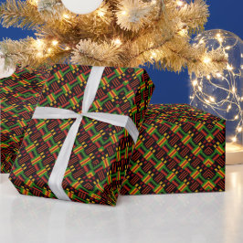 Afro Pop Supreme Dark Wrapping Paper Cadeaupapier
