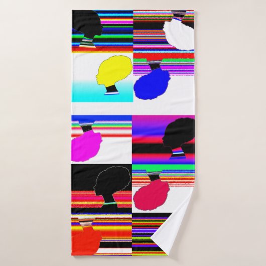 Afro Pop Towel Badhanddoek (Badhanddoek)