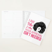 Afro Princess Sassy Melanin Princess African Queen Planner (Display)