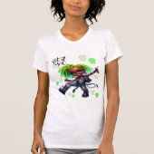 Afro Punk Get It Girl Dames T-shirt (Voorkant)