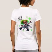 Afro Punk Get It Girl Dames T-shirt (Achterkant)