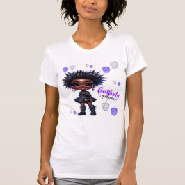 Afro Punk onbevreesd authentiek dames T-shirt