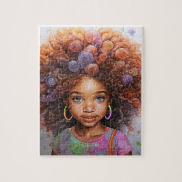 Afro Puzzel, 11" x 14", 252 stuks Legpuzzel