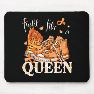 Afro Queen Multiple Sclerose Overlevende Oranje Li Muismat