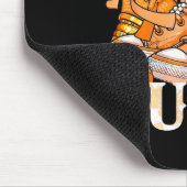 Afro Queen Multiple Sclerosis Survivor Orange Ribb Muismat (Hoek)