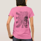 Afro Queen T-shirt (Achterkant)