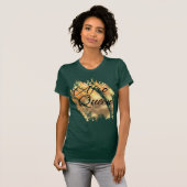 Afro Queen T-shirt (Voorkant volledig)