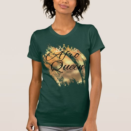 Afro Queen T-shirt (Voorkant)