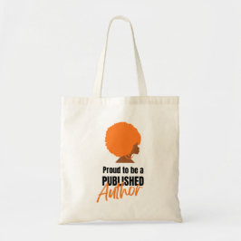 Afro Queen TROTSE ZWART GEPUBLICEERD AUTEUR Tote Bag