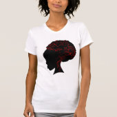 AFRO RED T-SHIRT (Voorkant)