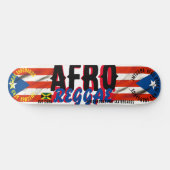 AFRO REGGAE  JMT CUBA 8 1/4" Skateboard Dek (Horizontaal)