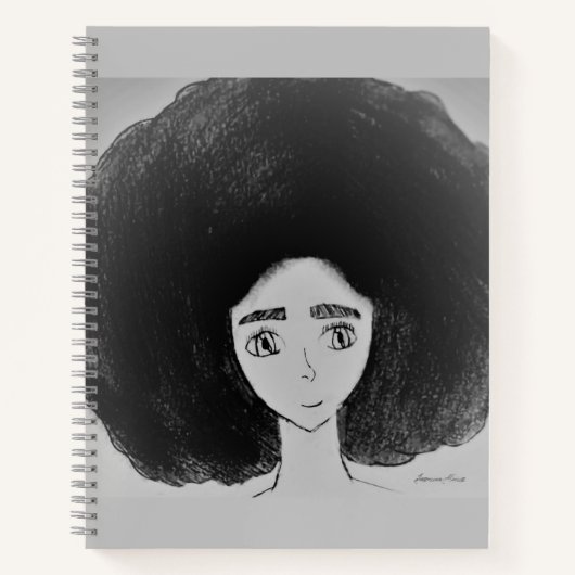 Afro sketchpad notitieboek (Voorkant)