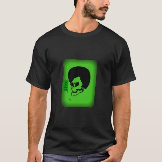 "AFRO-SKULL"T-Shirt T-shirt (Voorkant)