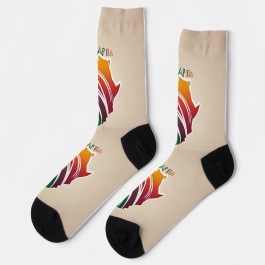 afro socks sokken (Links)