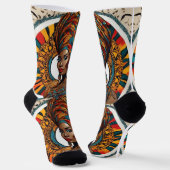 Afro sokken (Gebogen)