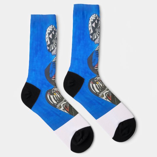 Afro-sokken Sokken (Rechts)