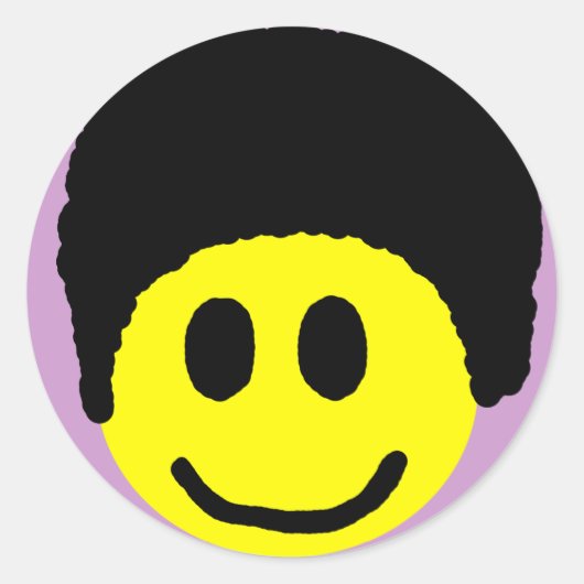 Afro Sticker (Voorkant)