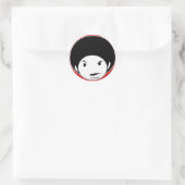 Afro stijl stickers (Tas)