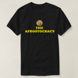 AFRO STOCORACY WS Basic Donkere T-Shirt