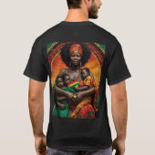 AFRO STOCORACY WS Basic Donkere T-Shirt (Achterkant)
