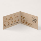 Afro Style, Hair Stylist, Hair Salon Loyalty Card Visitekaartje (Binnen)
