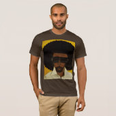 Afro-T-shirt T-shirt (Voorkant volledig)