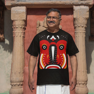 Afro Teke Tribal Kunst T-shirt