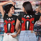 Afro Teke Tribal Kunst T-shirt