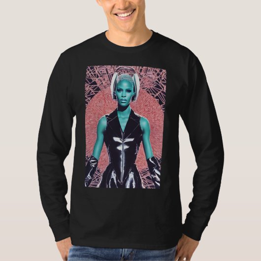 Afro Toekomst T-shirt (Voorkant)