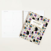 Afro Unicorn Bold Pattern Planner (Display)