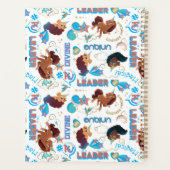 Afro Unicorn Magical Empowering Pattern Planner (Achterkant)