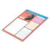 Afro Unicorn | Magical Notitieblok (Schuin)