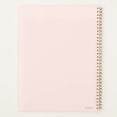 Afro Unicorn Queen Design Planner (Achterkant)