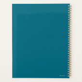 Afro Unicorn Trio Heart Design Planner (Achterkant)