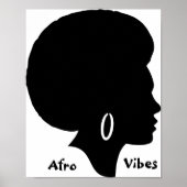 Afro Vibes Art Poster (Voorkant)